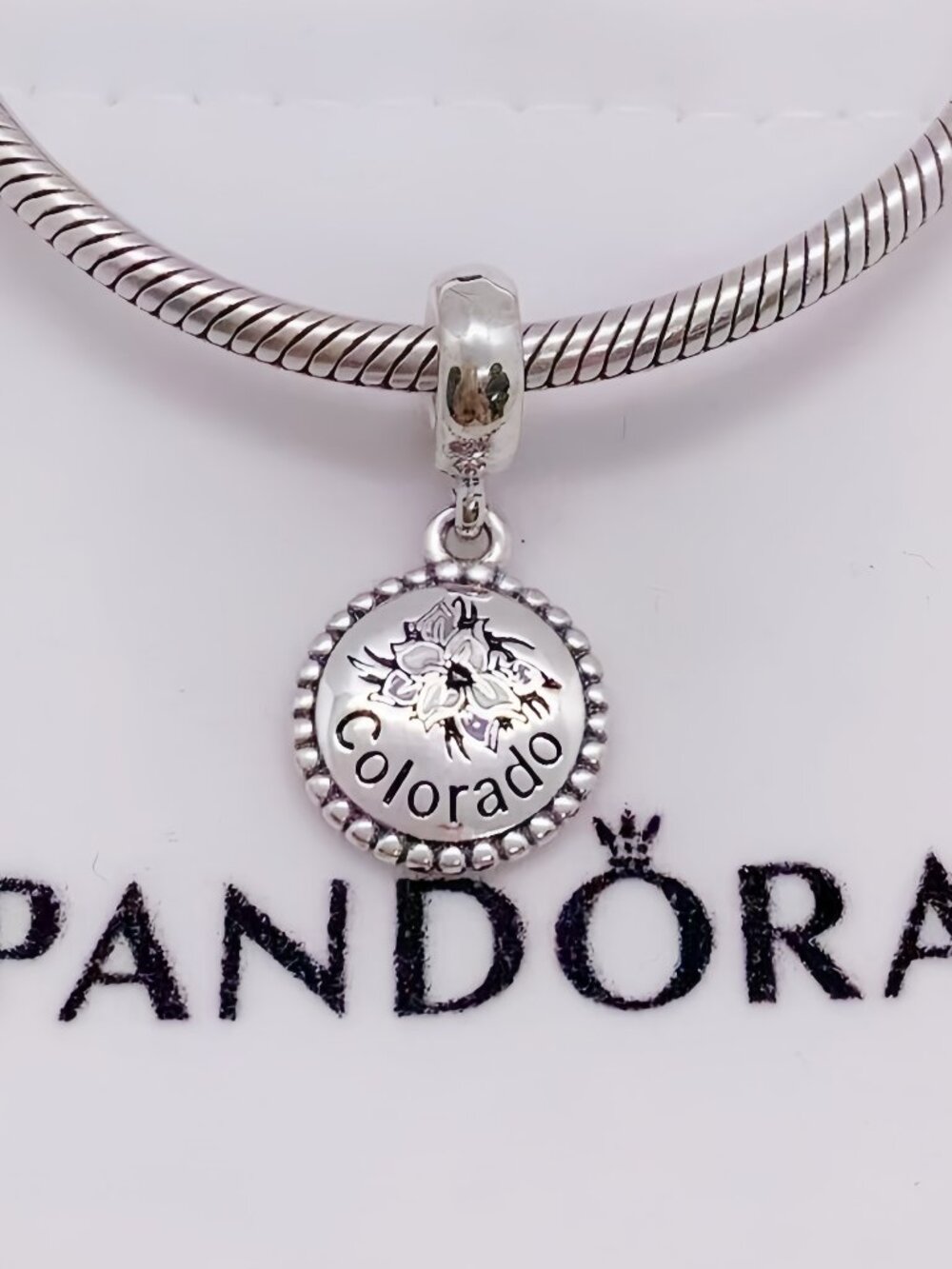 Pandora Colorado Exclusive Charm Pendant